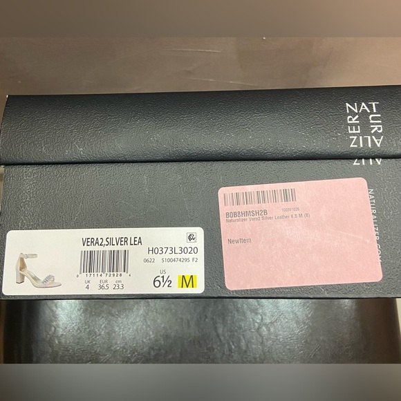 NWT Naturalizer Women's Vera2 Ankle Straps Heeled Sandal - Picture 9 of 10